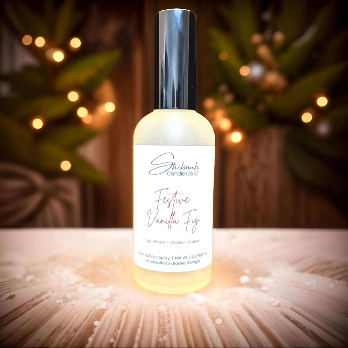 Festive Vanilla Fig Room & Linen Spray